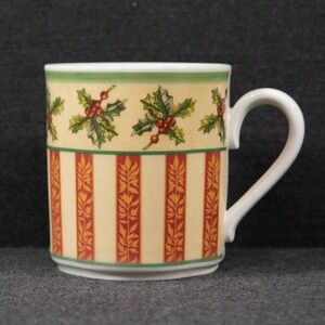 Villeroy & Boch Festive Memories Holiday Mug Set of 4 Brand New